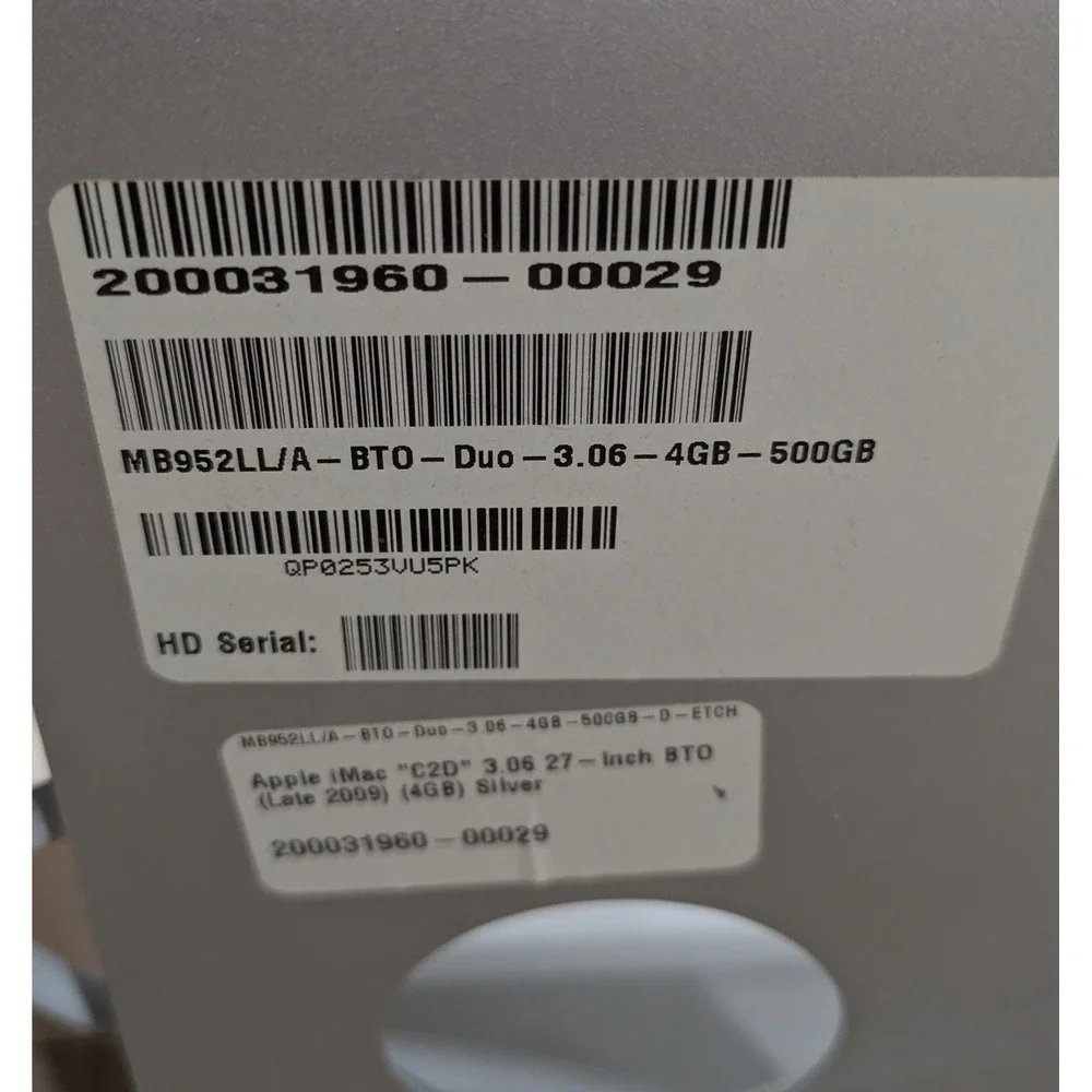 Apple iMac, 21.5